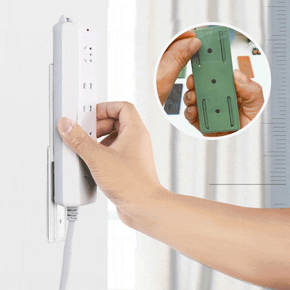 aakip™-(🔥 Promotion-48%OFF)Adhesive Punch-free Socket Holder(👍Buy 4 get 6 Free)