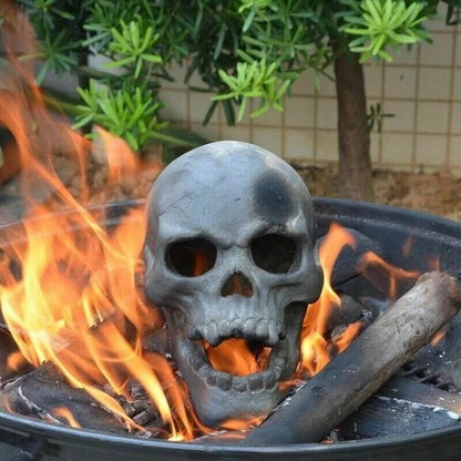 aakip™-💀Halloween Sale - Terrifying Human Skull Fire Pit