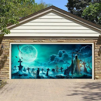 aakip™-Hot Sale-Halloween 2024 Garage Door Decoration