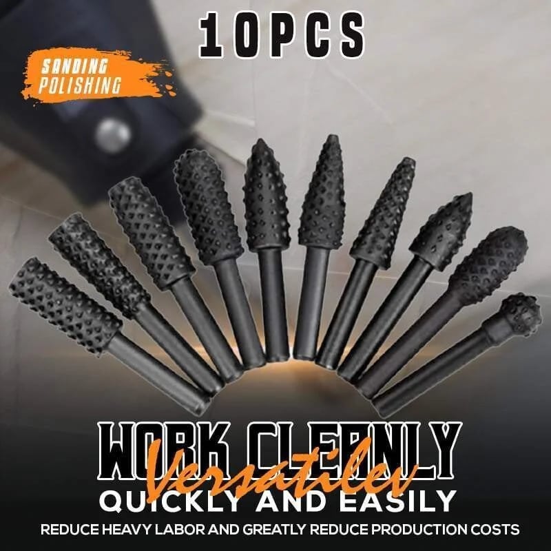 aakip™-🔥Hot-Sale--Premium Tungsten Steel Carbide Rotary Burr Set 🔥