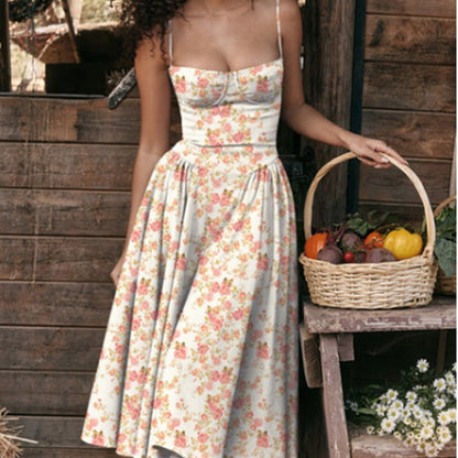 aakip™-Sleeveless Corset Fit Midi Dress(BUY 2 FREE SHIPPING)