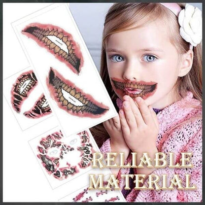 aakip™-Halloween prank makeup temporary tattoo