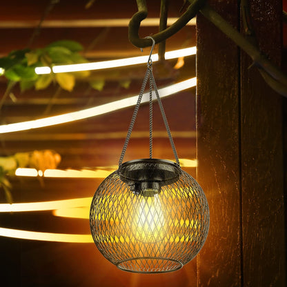 aakip™-Solar Outdoor Lights Upgraded Hanging Lantern