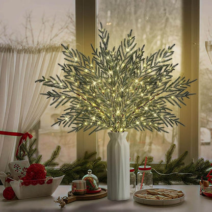Christmas Pre-sale SAVE 49%🎄 35" Christmas Lighted Norfolk Pine Branches