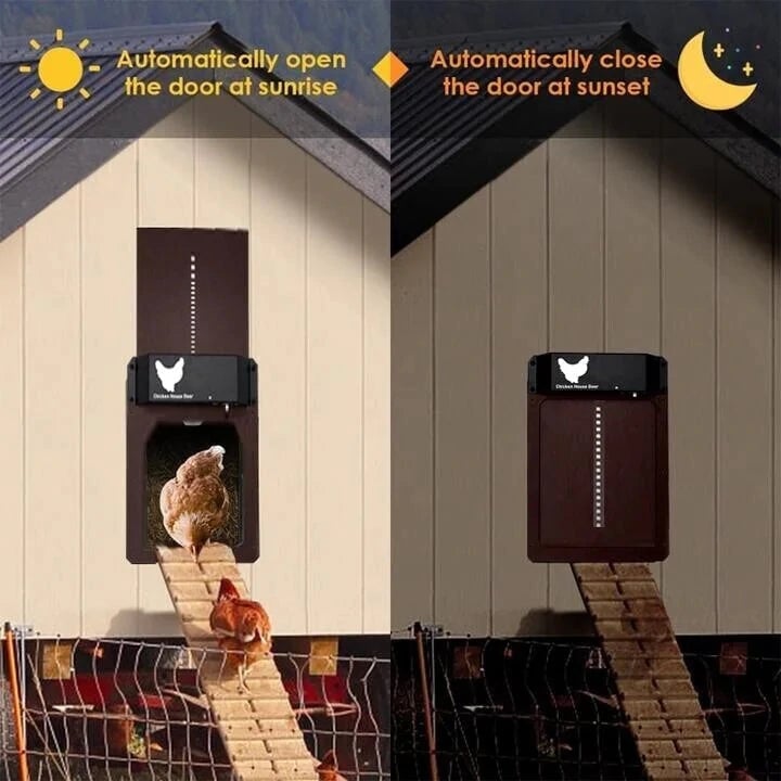 aakip™-Automatic Chicken Coop Door