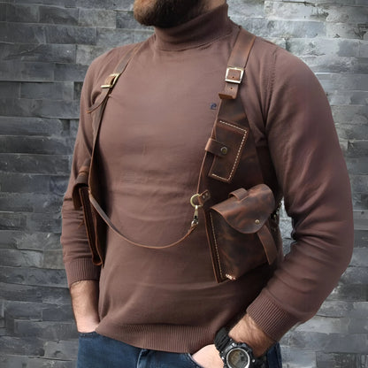 aakip™-New Leather Anti-theft Harness (5 Color)
