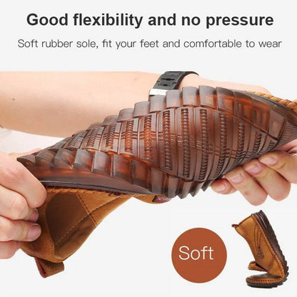 aakip™-2024 spring new leather shoes non-slip business casual men's shoes