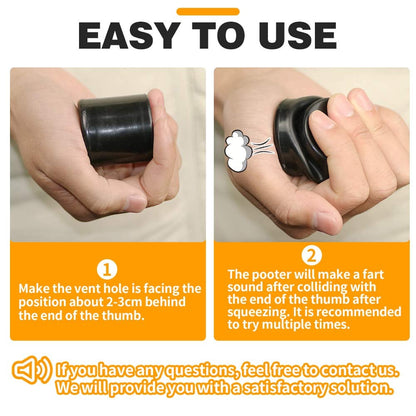 Novelty Squeeze Pooter Fart Machine