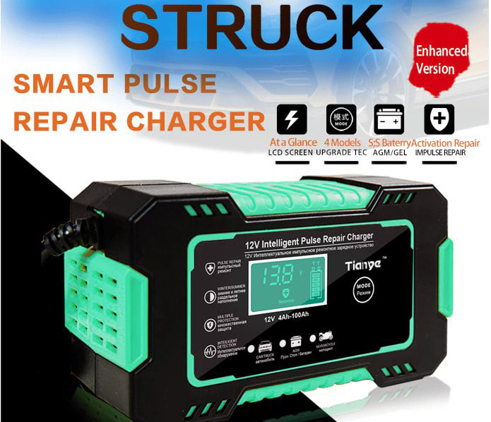 aakip™-Smart Charger For Vehicle Batteries