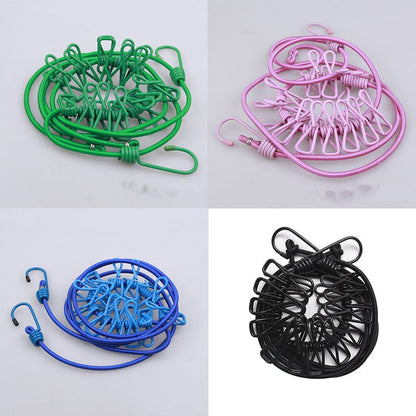 aakip™-Outdoor Clothesline With Clip