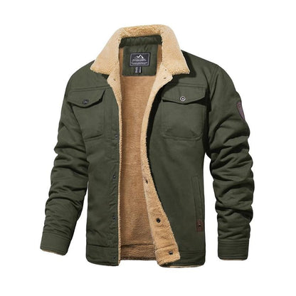💞Men's Winter Jacket Sherpa Lined