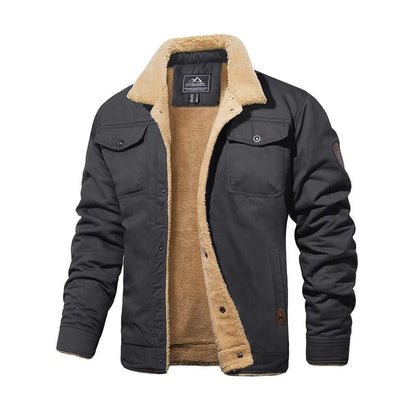 💞Men's Winter Jacket Sherpa Lined
