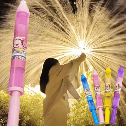 🌊Pusher Type Fun Fireworks Water Jet Spray Toy