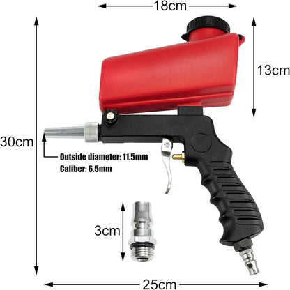aakip™-🔥Summer Hot Sale Promotion-49% OFF✨-Portable Pneumatic Sandblasting Gun