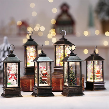 🎅Early Christmas Sale-49% OFF🎁Snow Globe Christmas Lantern Decorations