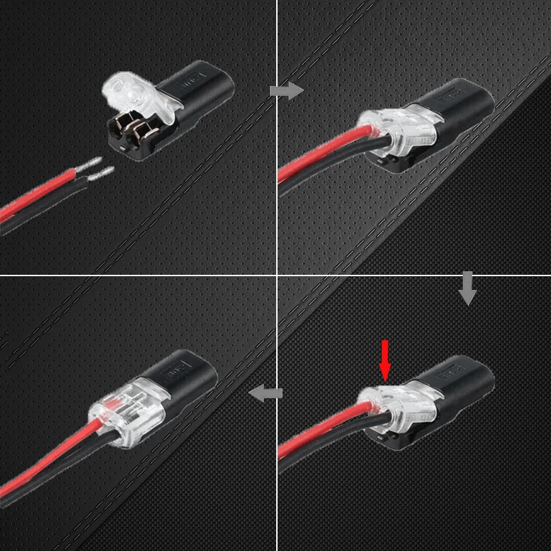 aakip™-Double-wire Plug-in Connector With Locking Buckle(The more you buy, the more discounts you get)