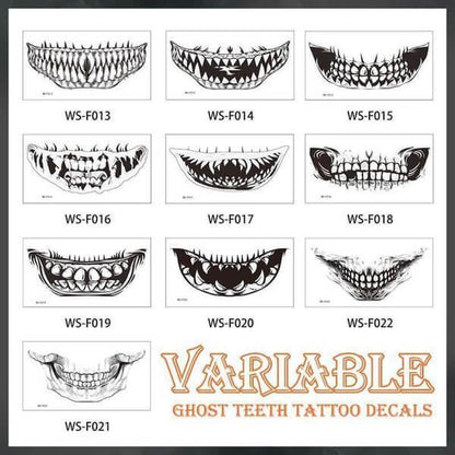 aakip™-Halloween prank makeup temporary tattoo