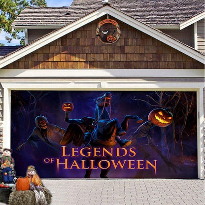aakip™-Hot Sale-Halloween 2024 Garage Door Decoration