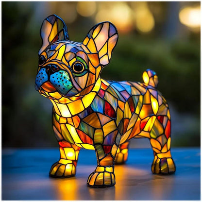🔥Hot selling🐶magical colorful dog lamp art night lights