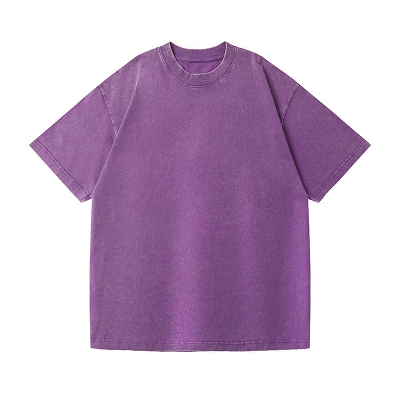 Women's Oversized T Shirts Acid Washed HeavyCotton
