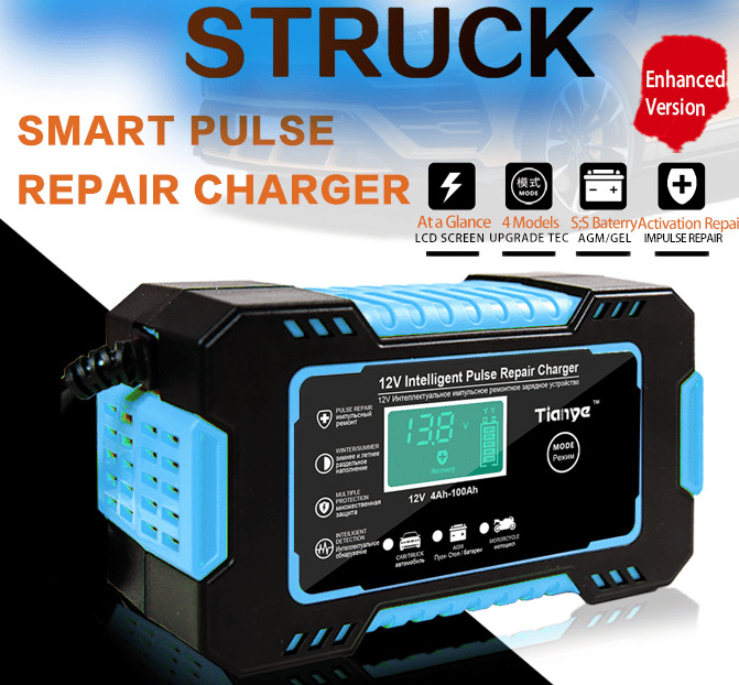 aakip™-Smart Charger For Vehicle Batteries