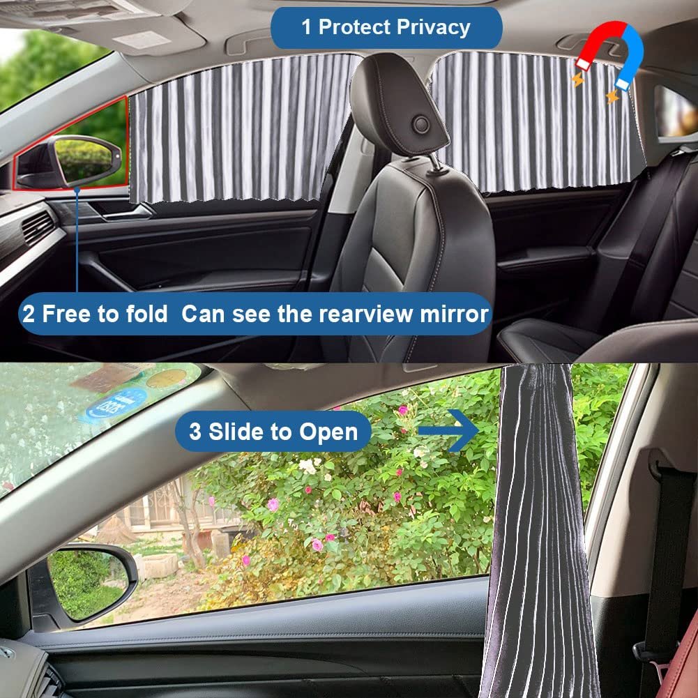 aakip™-🔥Universal Fit Magnetic Car Side Window Privacy Sunshade