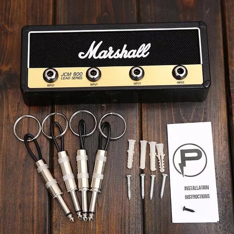 aakip™-⏰ 🎸🔑Musical Jack Rack Key Holder-Guitarist's Key Organizer