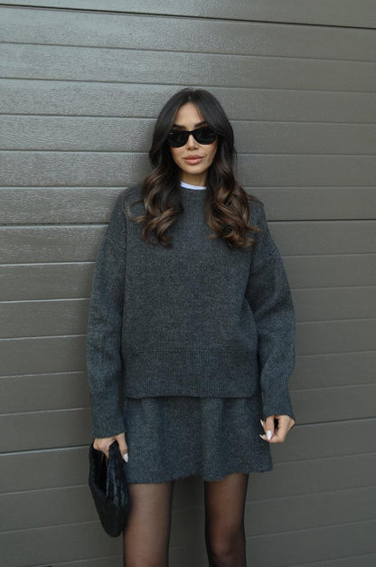 💥Special sale - Knitted skirt suit
