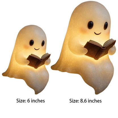 🏆50K+ SOLD! Almost Gone👻Cute Ghost Reading Book Lamp✨