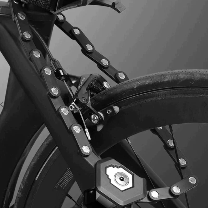 aakip™-High Security Hamburg Foldable Bike Chain Lock