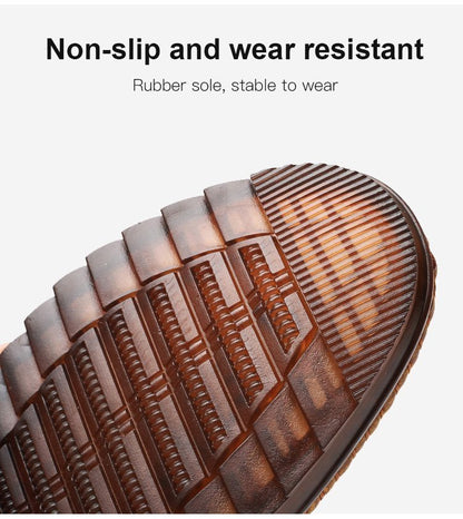 aakip™-2024 spring new leather shoes non-slip business casual men's shoes