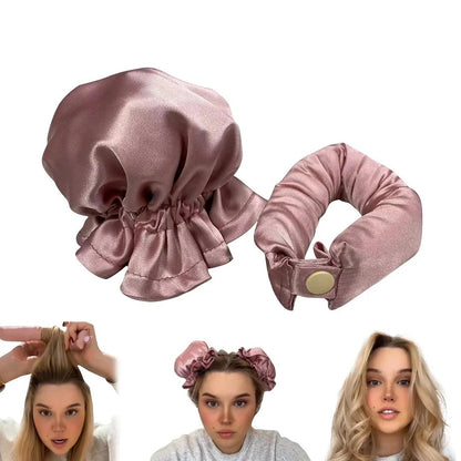 aakip™-Satin Heatless Curling Set