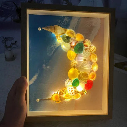aakip™-DIY Shell Conch Starry Sky Lamp