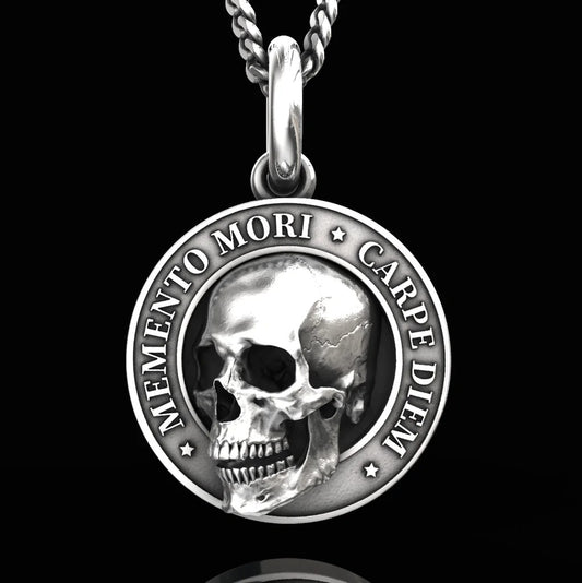 aakip™-🍀 MEMENTO MORI SKULL PENDANT