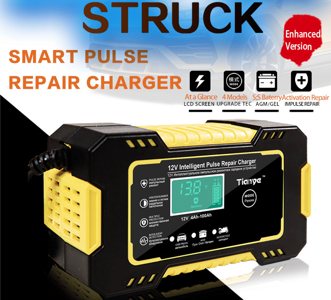 aakip™-Smart Charger For Vehicle Batteries