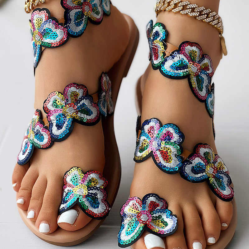 ❤️Women's Fashion Summer Printed Sandals