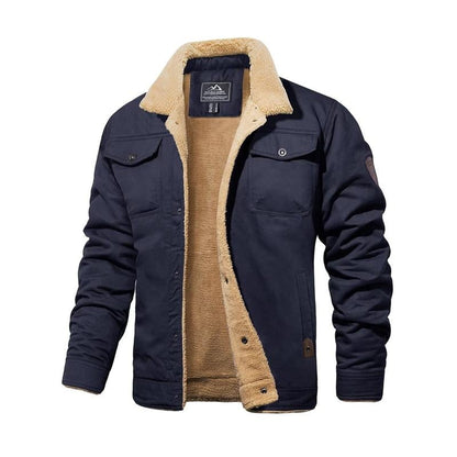 💞Men's Winter Jacket Sherpa Lined