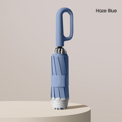 aakip™-Ring buckle umbrella, Reflective Safety Strip, Sturdy Windproof, Travel Portable