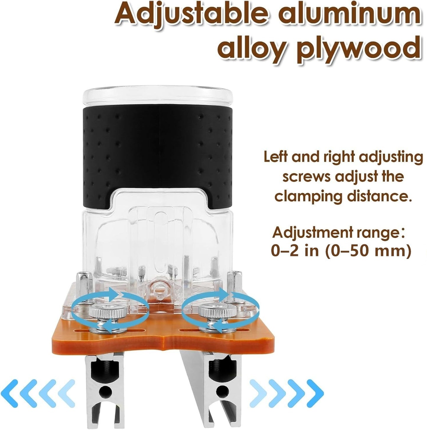 Exclusive Offer💥2-in-1 Woodworking Trimmer Slotting Auxiliary Positioning Bracket
