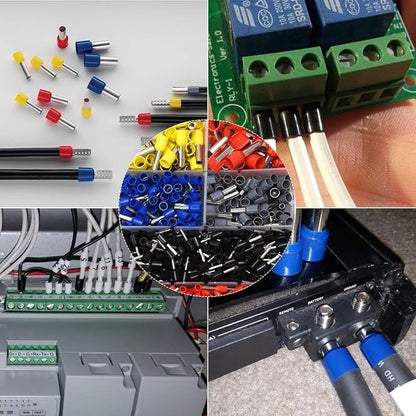 Self Adjusting Wire Crimping Tool Set