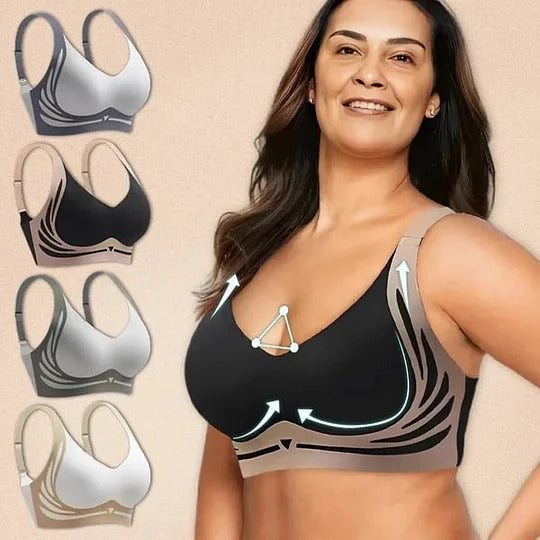 aakip™-Super gather bra | Wireless Push-up Bra👍No more sagging breasts