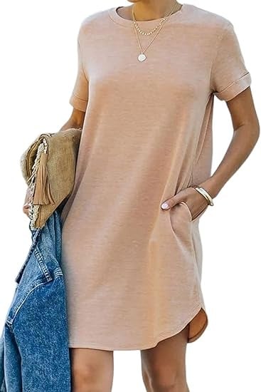 aakip™-Short Sleeve T-shirt Dress(Buy 2 Free Shipping)