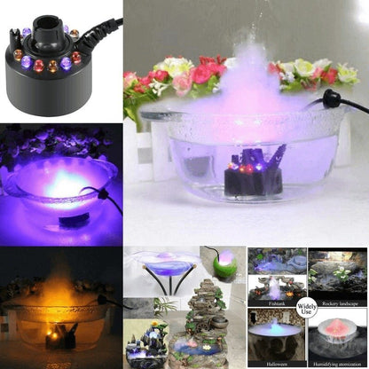 aakip™-🎃12 LED light Ultrasonic Mist Maker Fogger💥Buy 2 Get Extra 10% OFF +Free Shipping💥