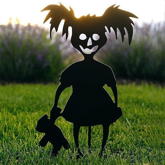 aakip™-👻Cute and Unique Ghost Zombies - Halloween Yard Decor Metal  Art👻