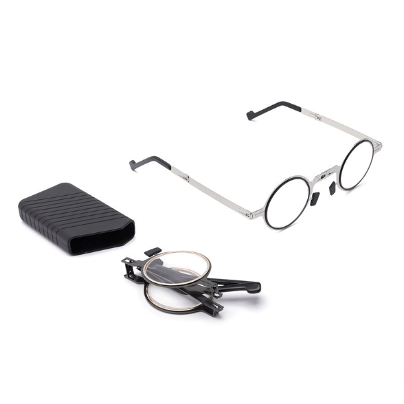 🔥Ultra Light Titanium Material Screwless Foldable Reading Glasses