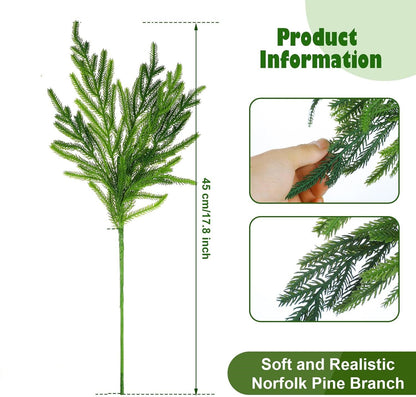 🎄Christmas Lush Artificial Norfolk Pine Branch - 🎄Early Christmas Sale 49% OFF