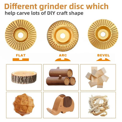 Wood Carving Disc Set - The Ultimate Woodworking Game Changer
