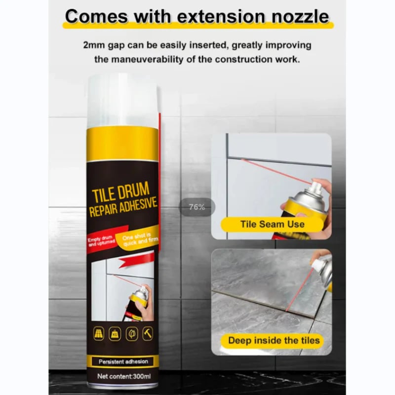 🔥 Strong Adhesive Ceramic Tile Empty Drum Agent