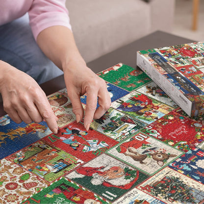 🎄Christmas Advent Calendar Jigsaw Puzzle 1000 pcs 🧩