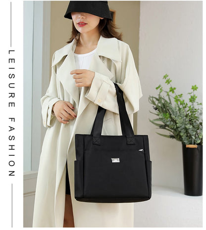 aakip™-⏰Hot Sale-49% OFF🔥2024 Large Capacity Waterproof Multi Pocket Nylon Shoulder Bag👜